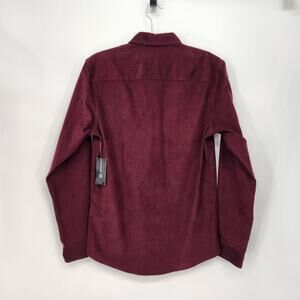 NWT INC International Concepts Port Wine Corduroy Long Sleeve Shirt Women‎ XS